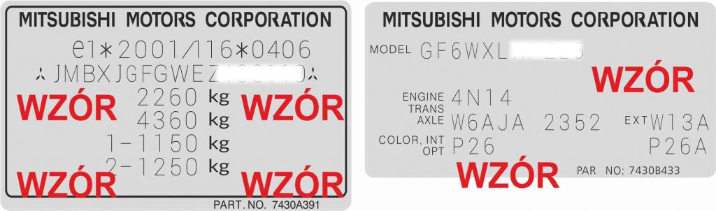 tabliczka-znamionowa-mitsubishi-odtworzenie-eurograv